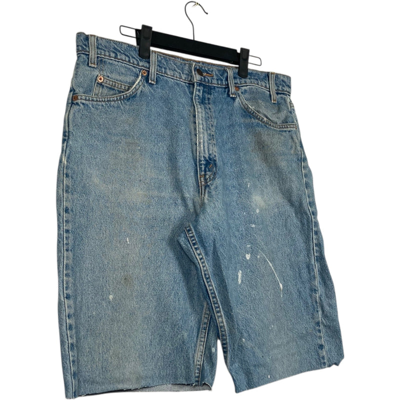 Vintage Levi's 550 Denim Cut Off Shorts 36