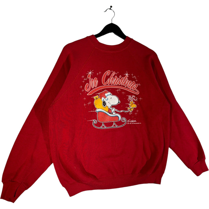 Vintage "Joe Christmas" Snoopy Crewneck