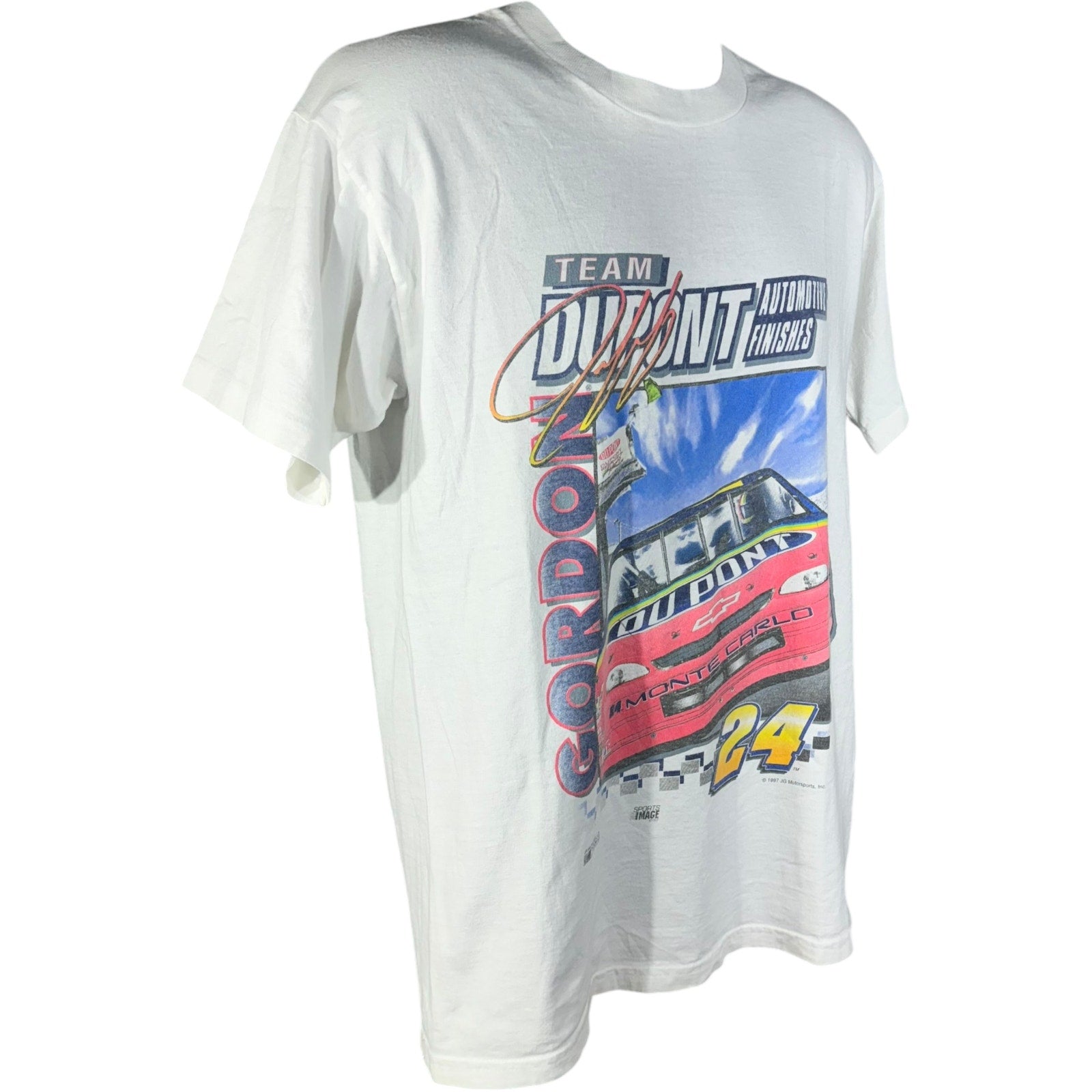 Vintage Jeff Gordon Team Dupont #24 NASCAR Tee 1997