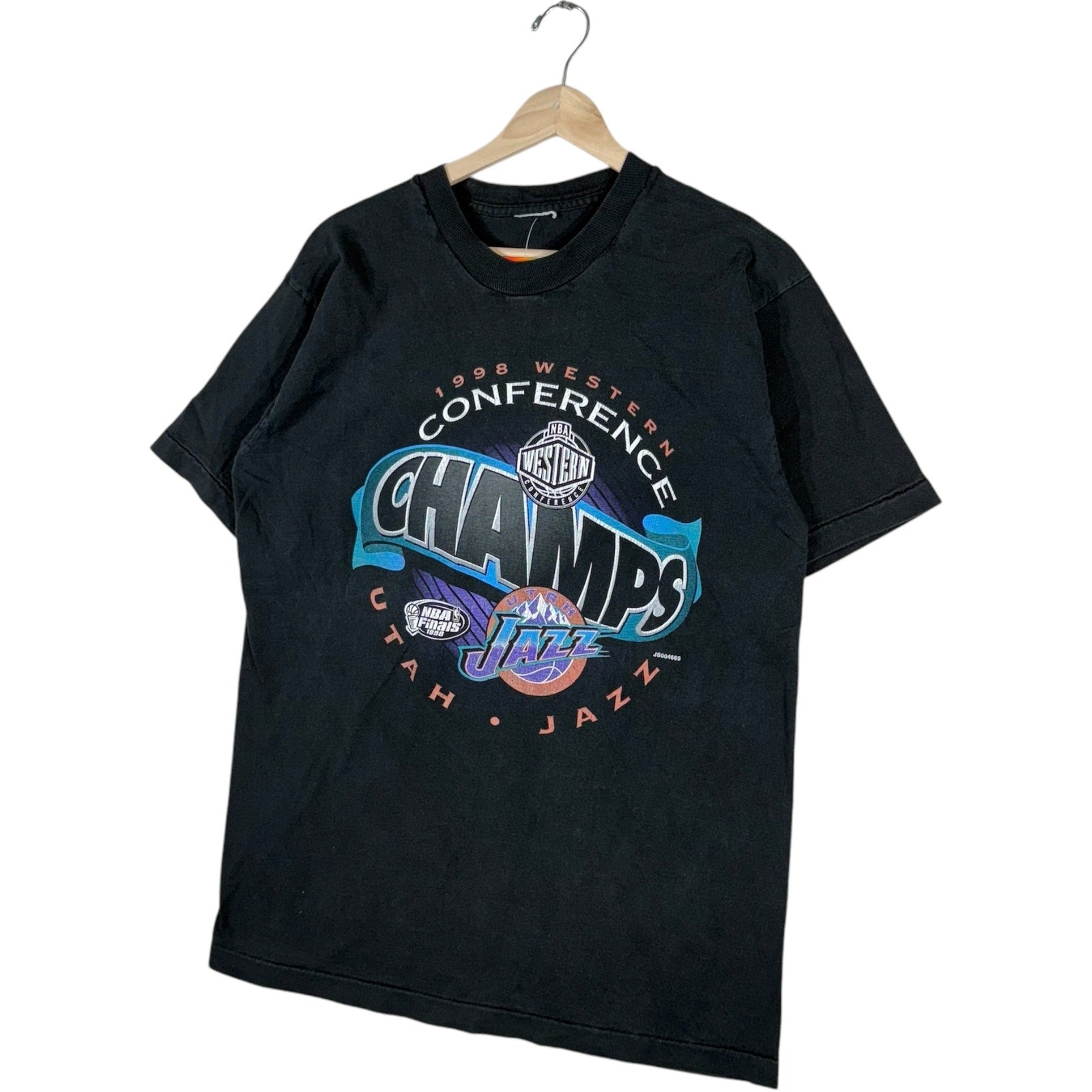 Vintage Utah Jazz Western Conference Champs NBA 1998 Tee