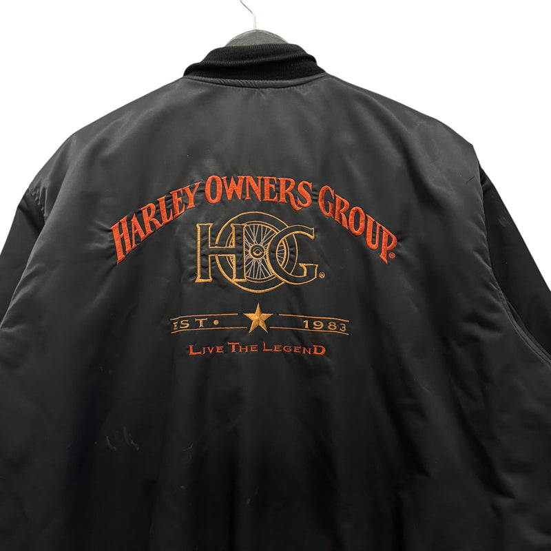 Vintage Harley Davidson Varsity Jacket