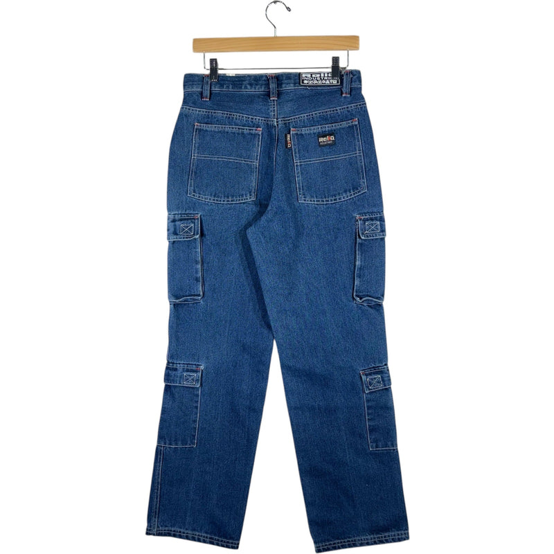 Vintage Reliq Industries Denim Cargo Pants