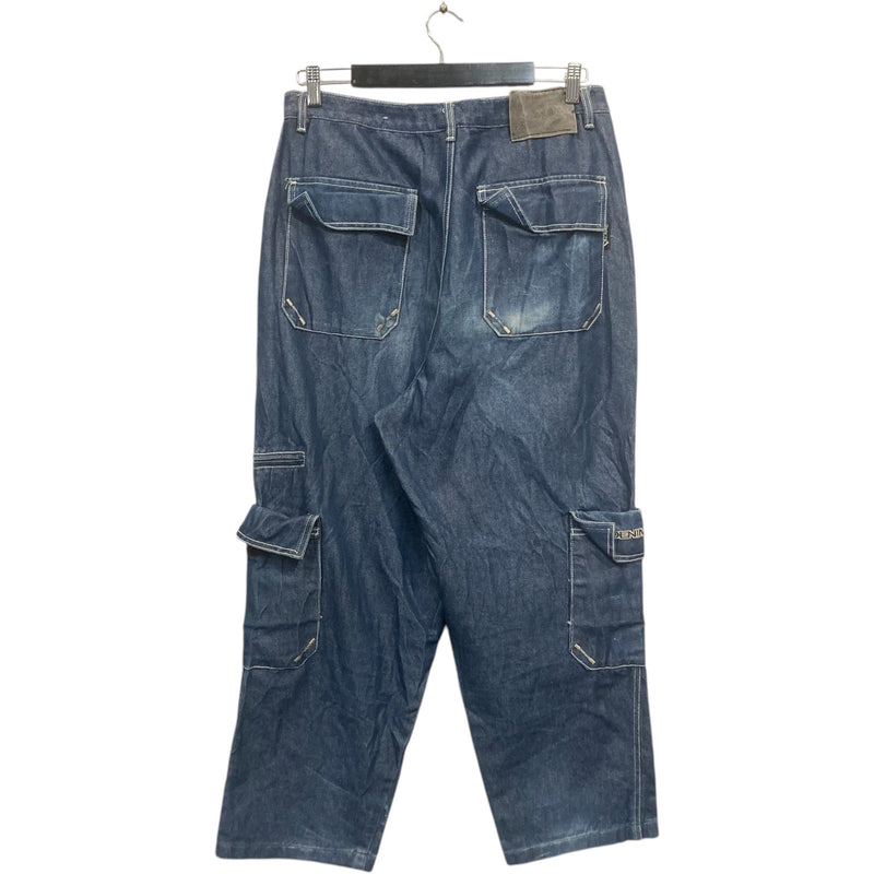 Vintage P.21! Y2K Denim Cargo Pants 32x26