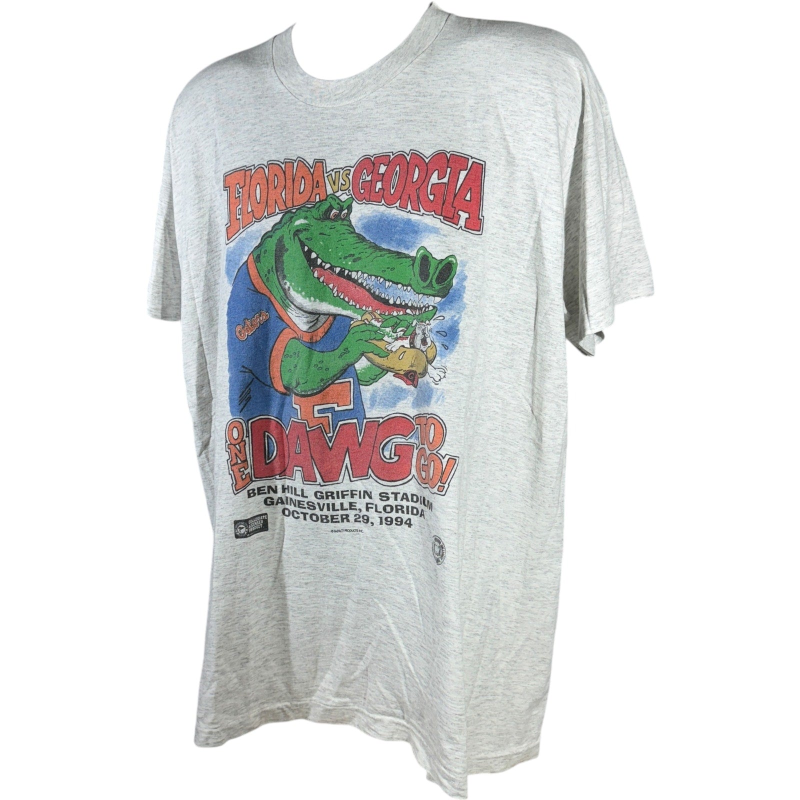 Vintage Florida Vs. Georgia "One Dawg To Go" University Tee