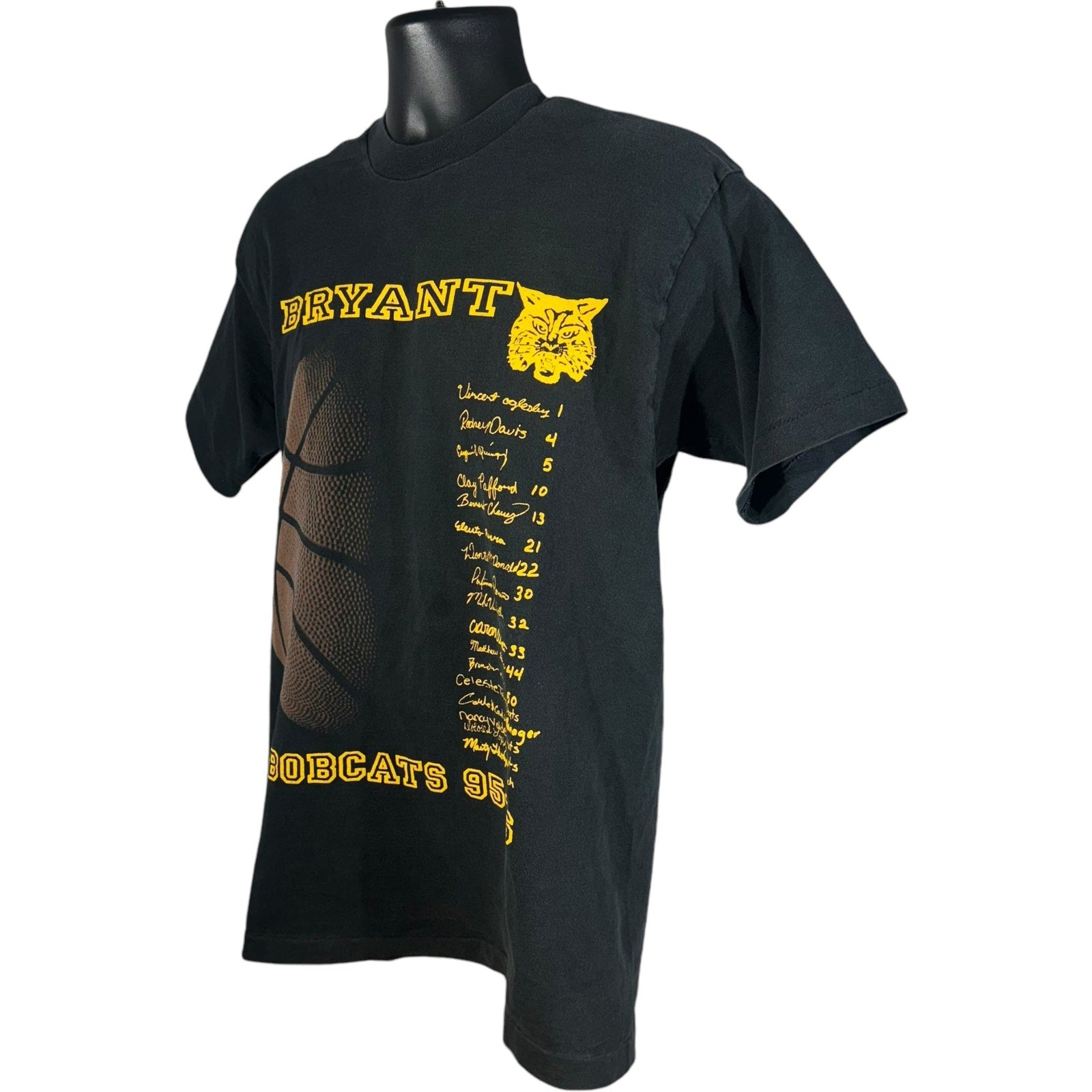 Vintage Bryant And Stratton University Bobcats Basketball Tee 90s