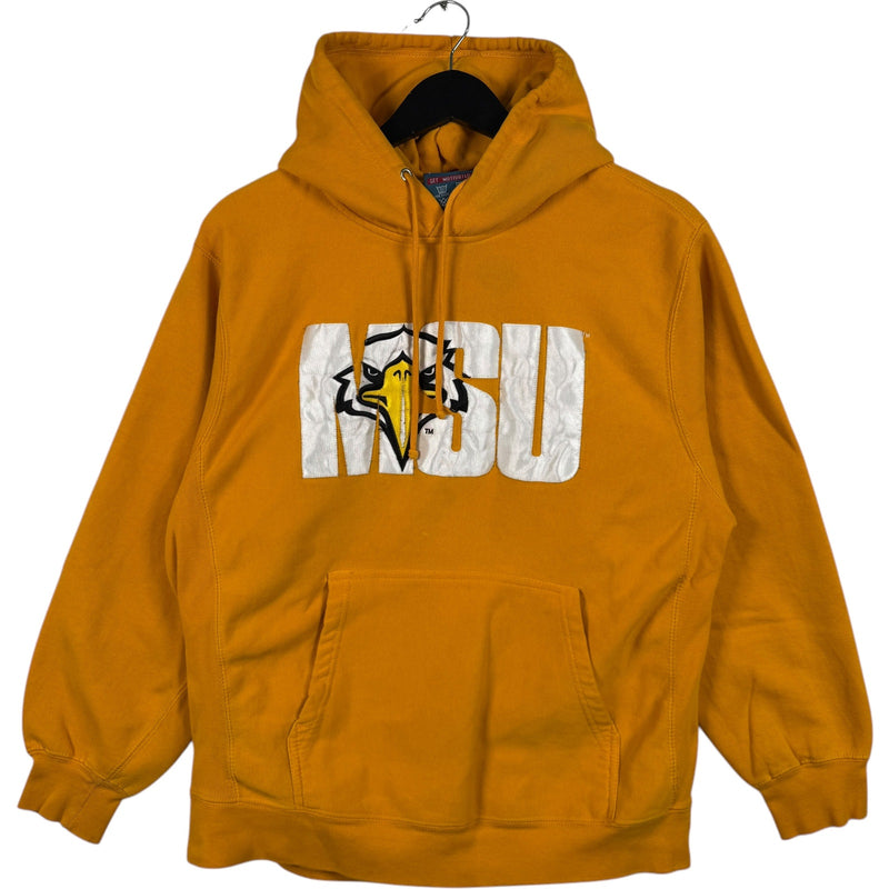 Vintage Minot State University Logo Acronym Hoodie