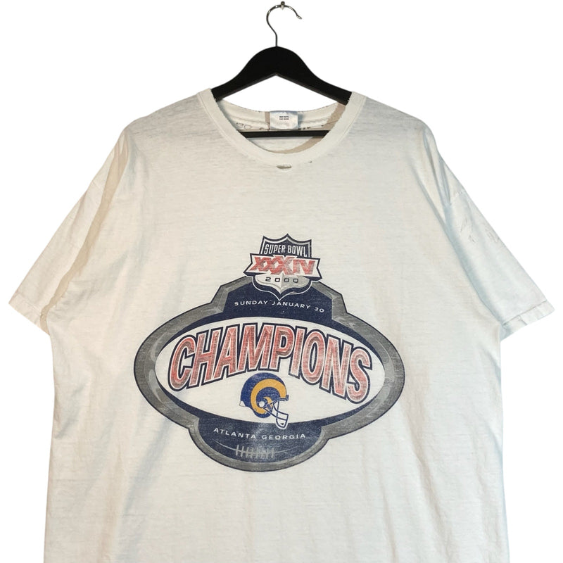 Vintage Atlanta Georgia Super Bowl XXXVI Champions Tee