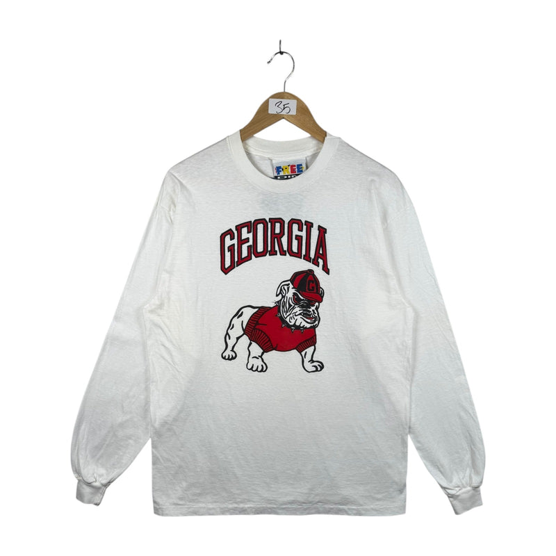 Vintage Georgia Bulldogs NCAA Long Sleeve