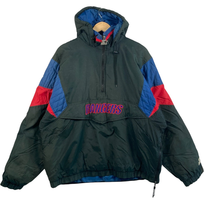 Vintage Starter New York Rangers Color Block NHL Puffer Jacket