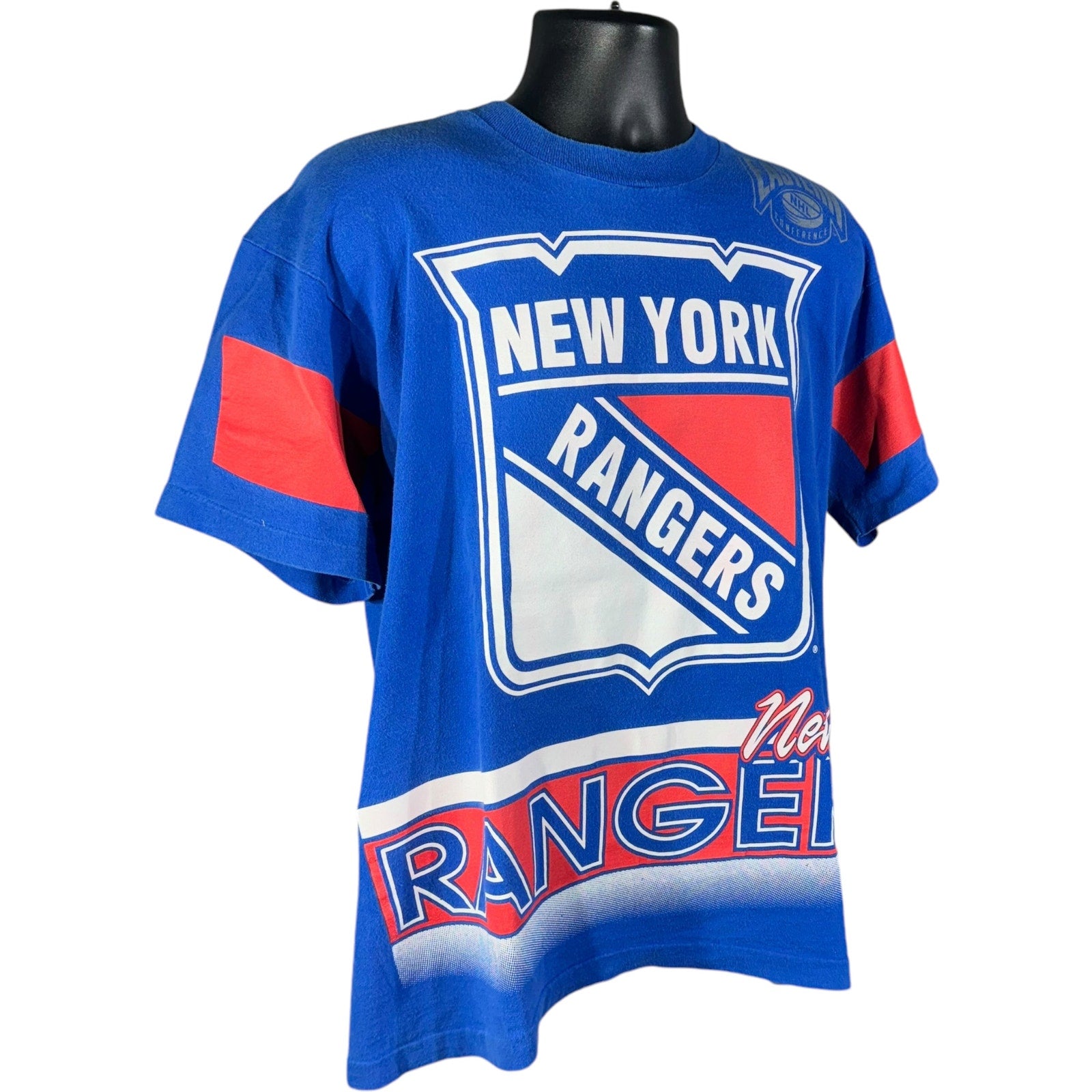 Vintage New York Rangers AOP Salem Tee 90s