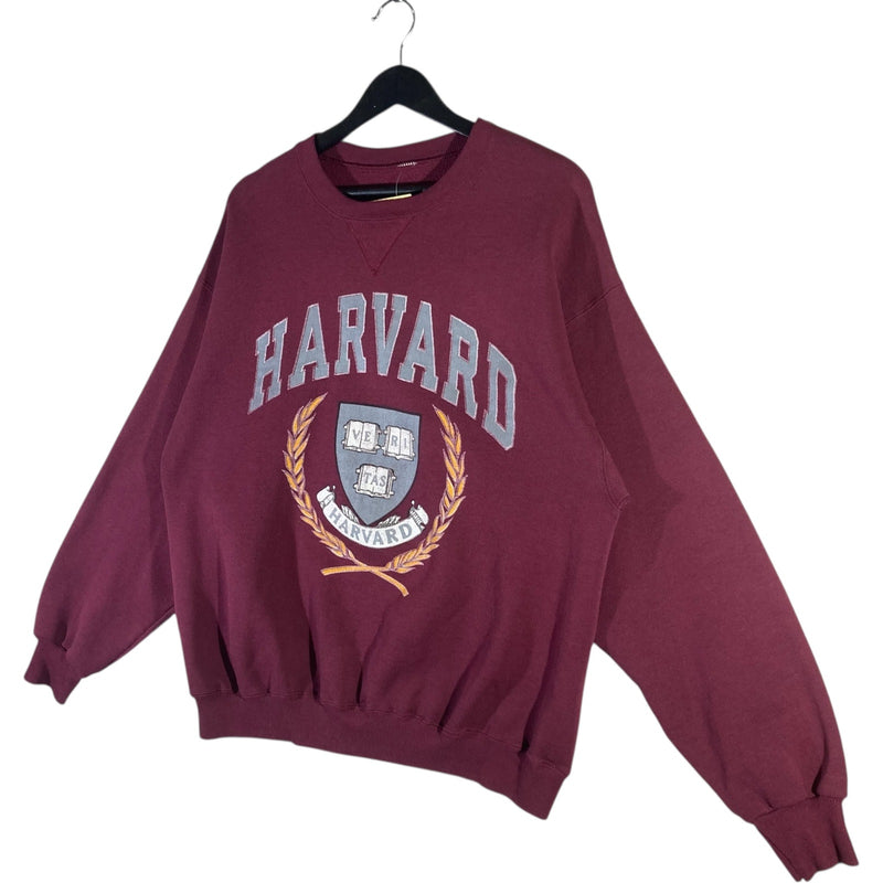 Vintage Harvard University Seal Spellout Crewneck