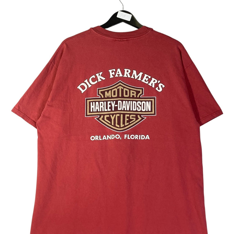 Vintage Harley Davidson Orlando Florida Dick Farmer T-Shirt