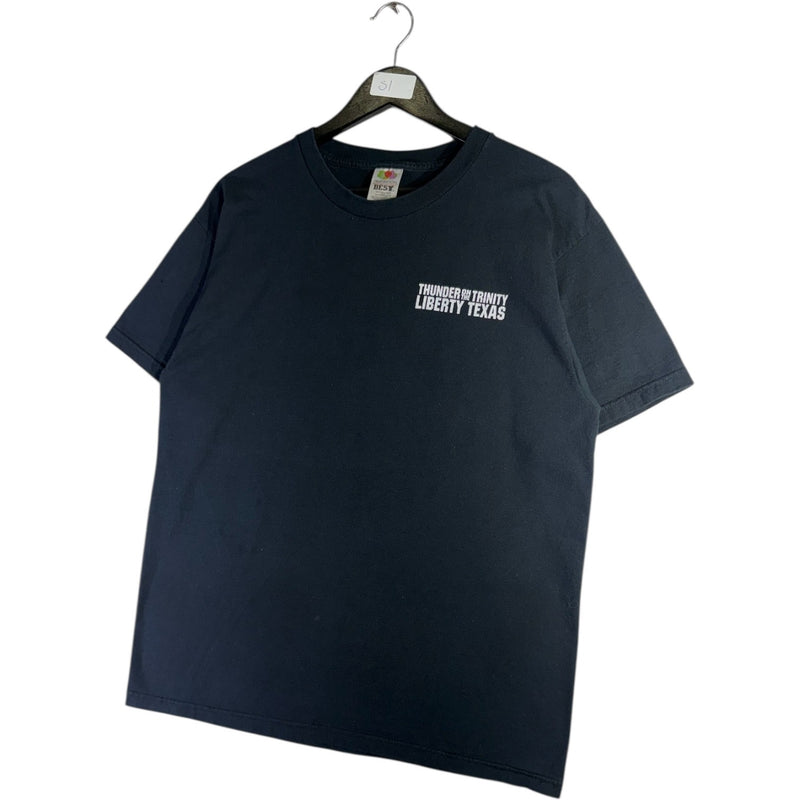 Vintage Thunder on the Trinity Motorcycle T-Shirt