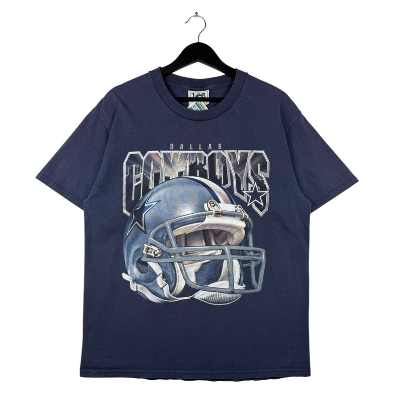 Vintage LEE Dallas Cowboys Helmet Graphic NFL T-Shirt