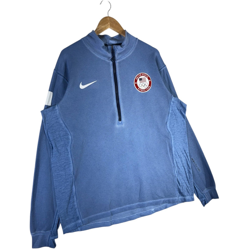 Vintage USA Olympic 1/2 Zip Sweatshirt