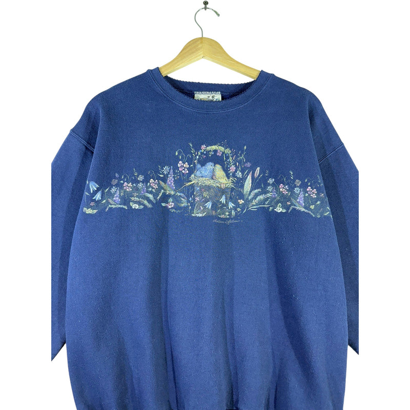 Vintage Birds Crewneck