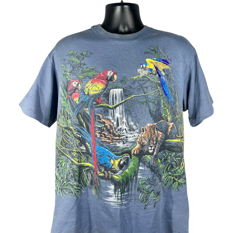 Vintage Rain Forest Nature AOP Tee