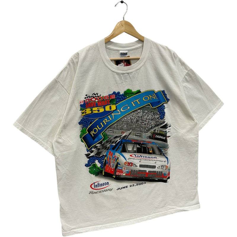 Vintage Dodge Save Mart 350 Infineon Raceway NASCAR Tee