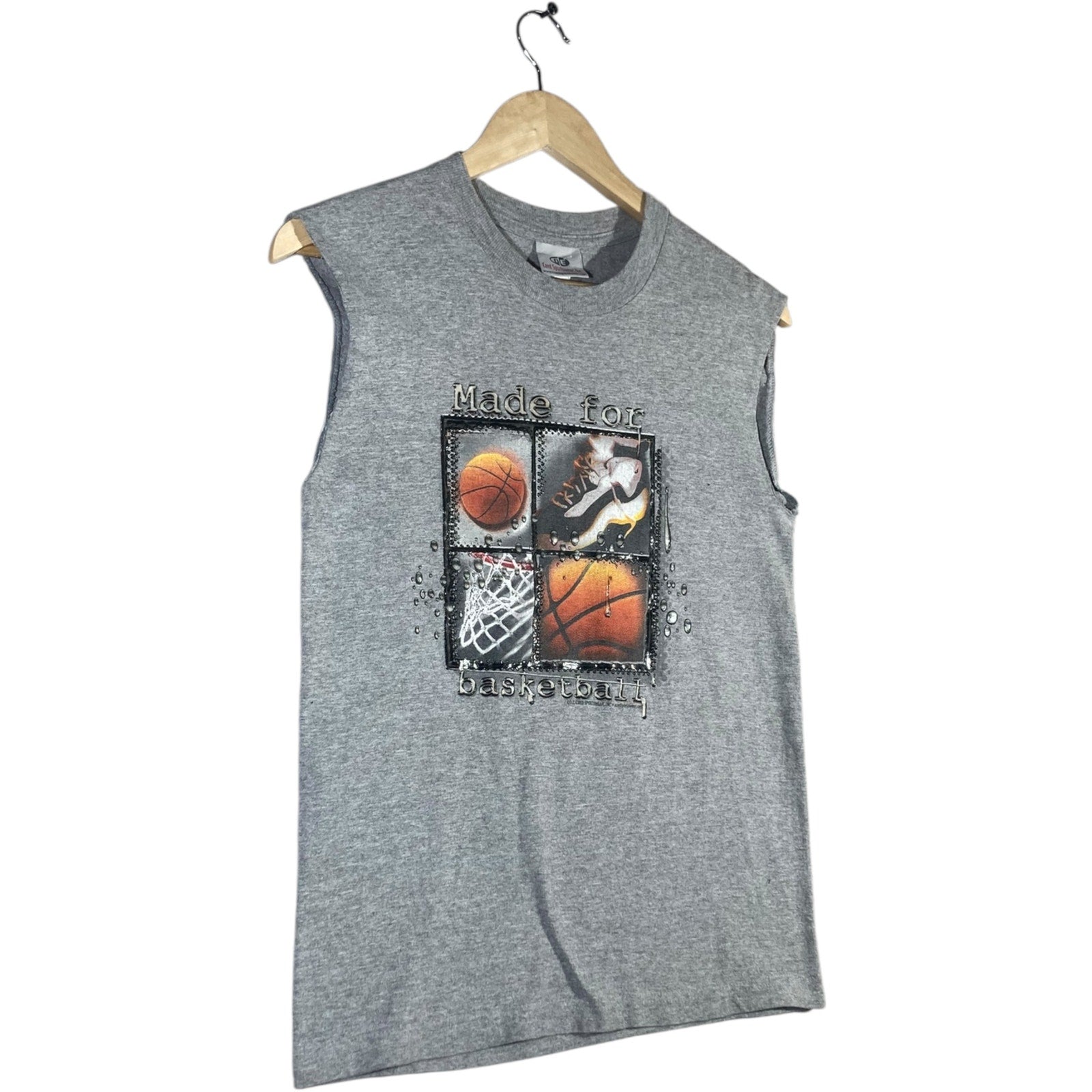 Vintage Coed Muscle Sleeve Tank Top
