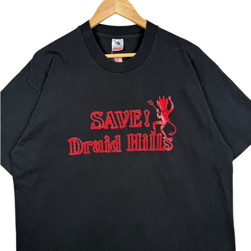 Vintage Save Druid Hills Devil Graphic T-Shirt