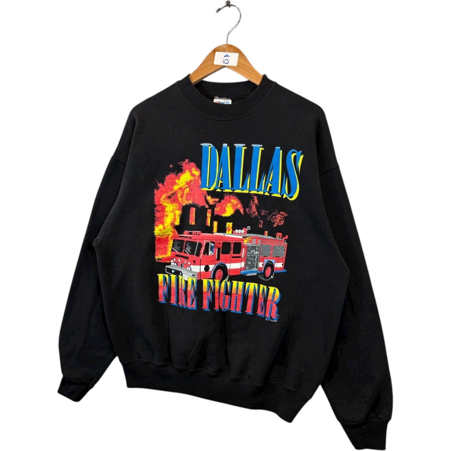 Vintage Dallas Fire Fighters Sweatshirt Crewneck