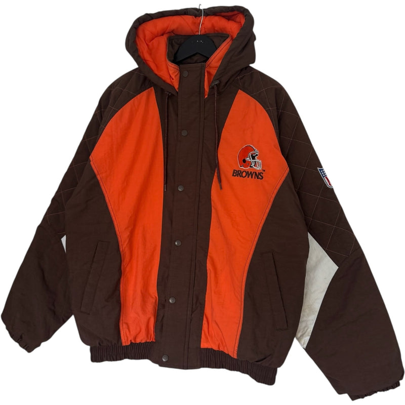Vintage Starter Cleveland Browns Puffer Jacket