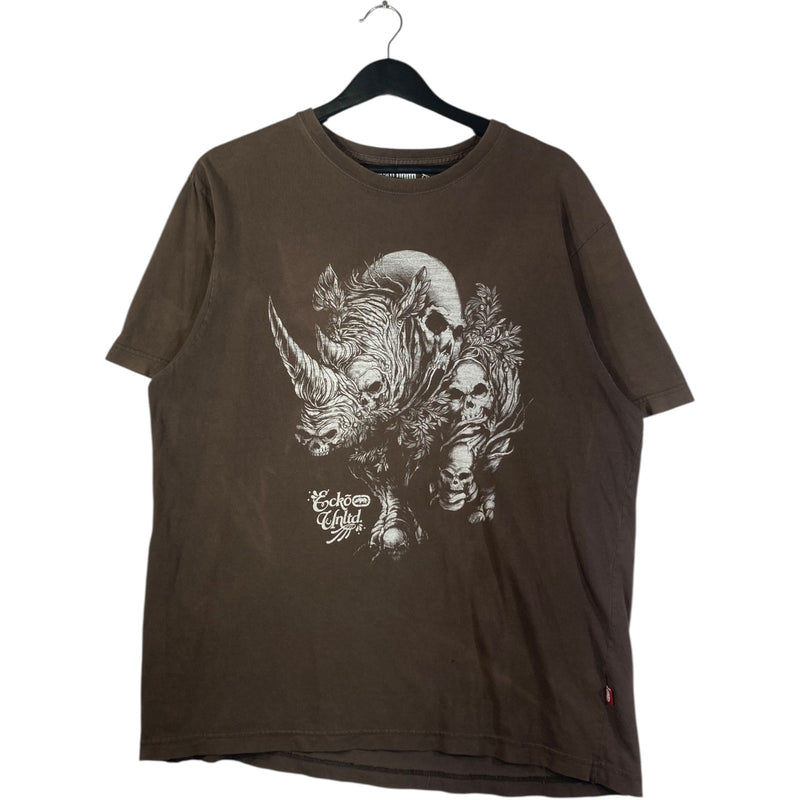 Vintage Ecko Unltd Rhino Skull T-Shirt