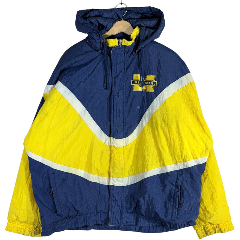Vintage Apex One University of Michigan Puffer Jacket