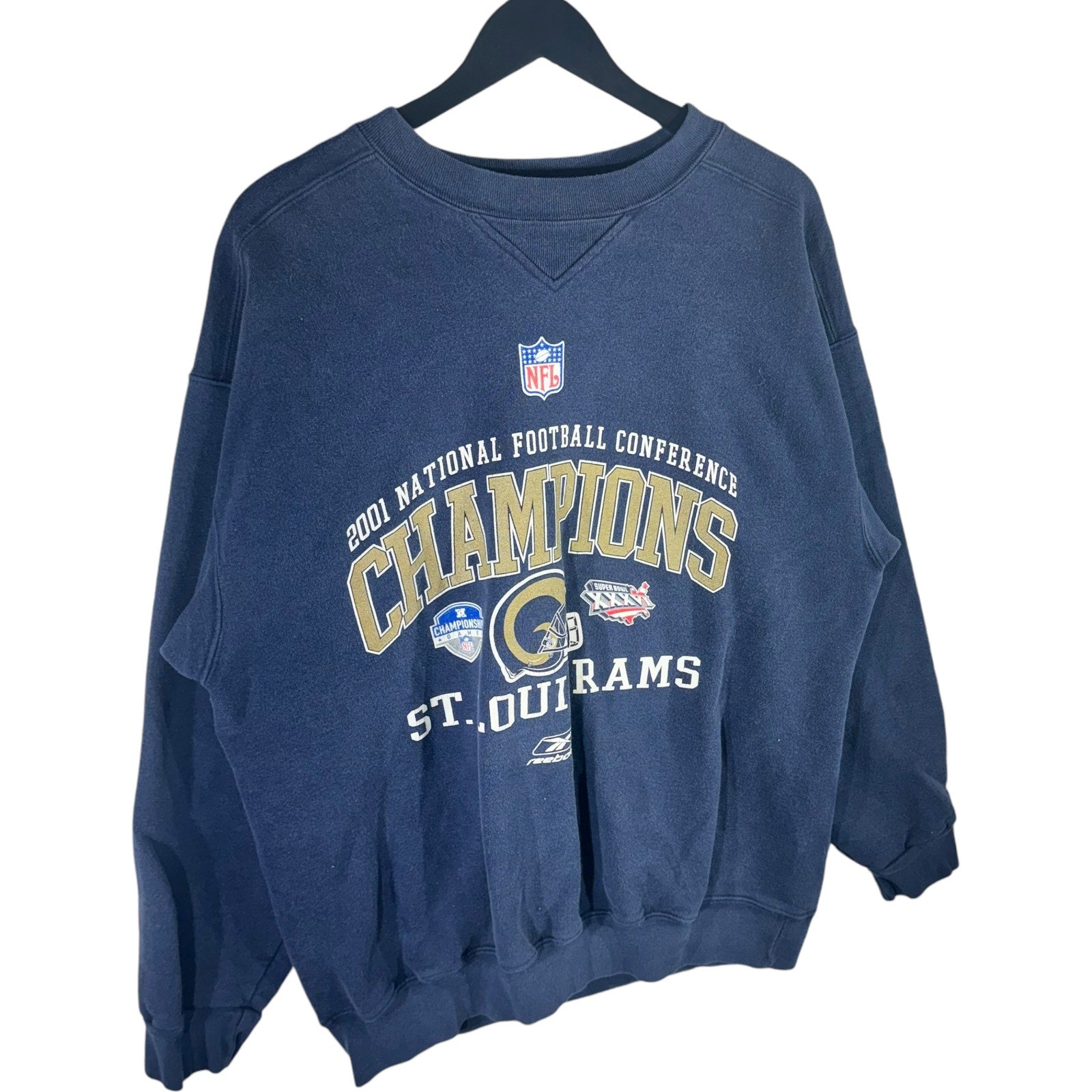 Vintage St. Louis Rams Reebok Crewneck