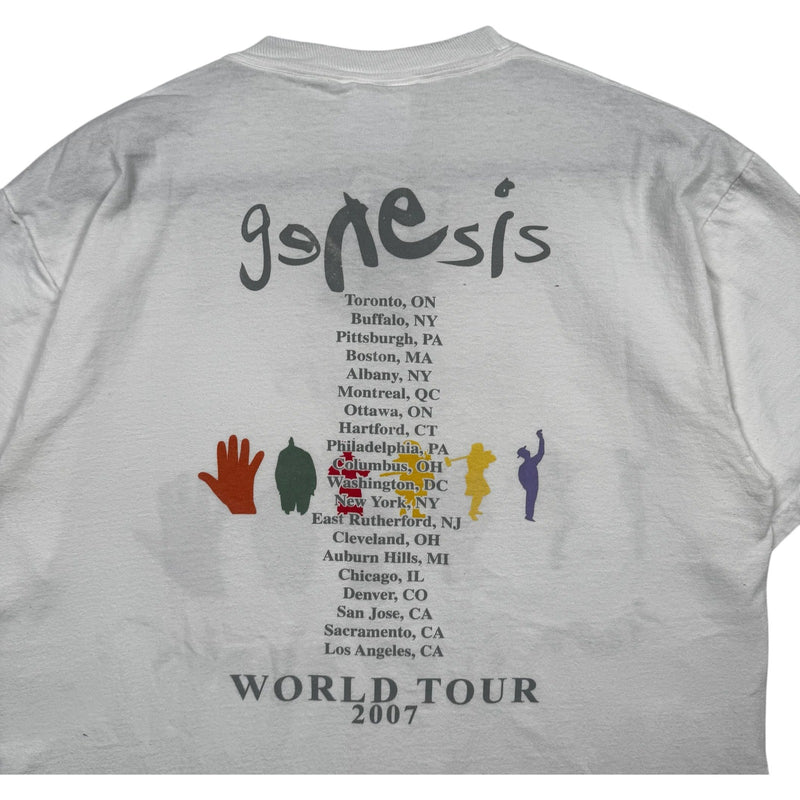 Vintage Y2K Genesis World Tour Tee 2007