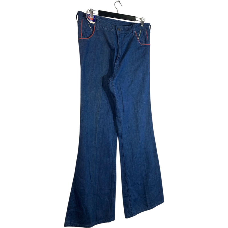 Vintage Flared Denim Jeans 32 x 33