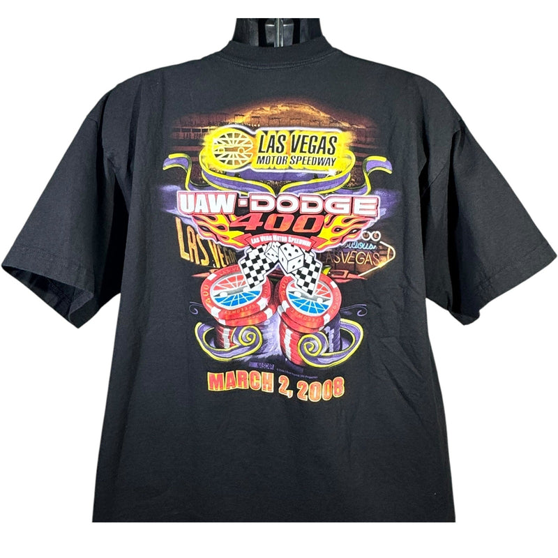 Vintage NASCAR Las Vegas 400 Racing Tee 2008