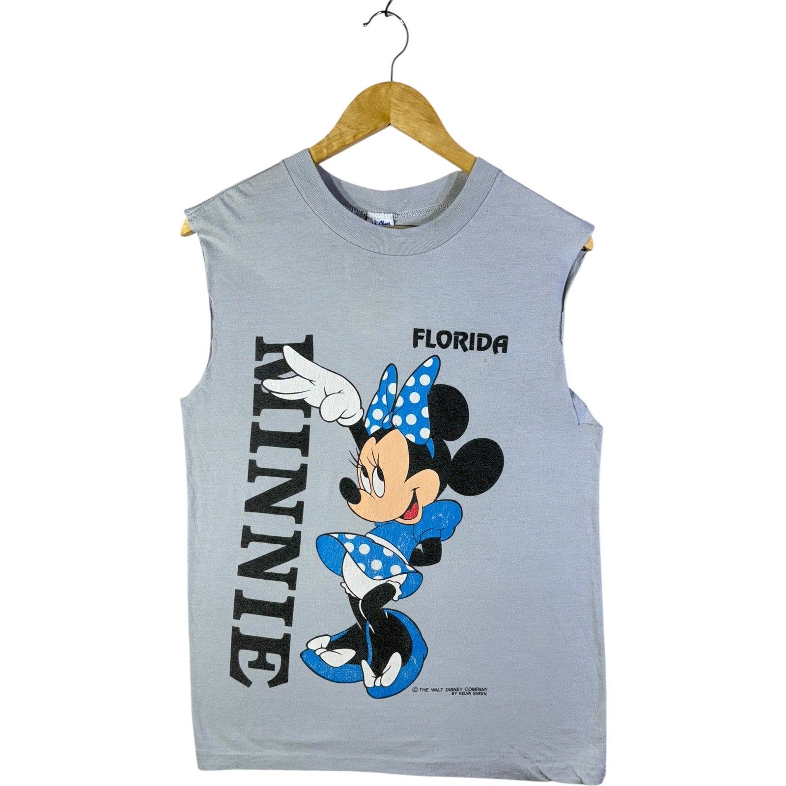 Vintage Minnie Florida Muscle Sleeves Tank Top