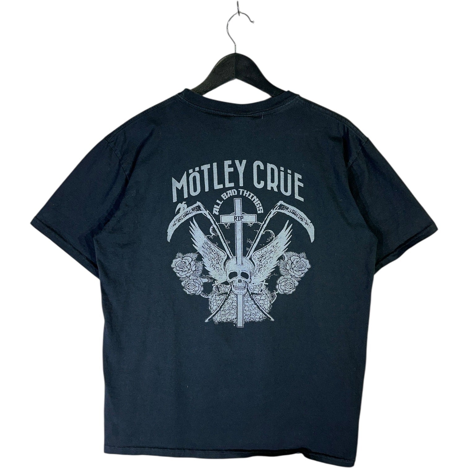 Vintage Mötley Crüe Dr. Feelgood Skeleton T-Shirt