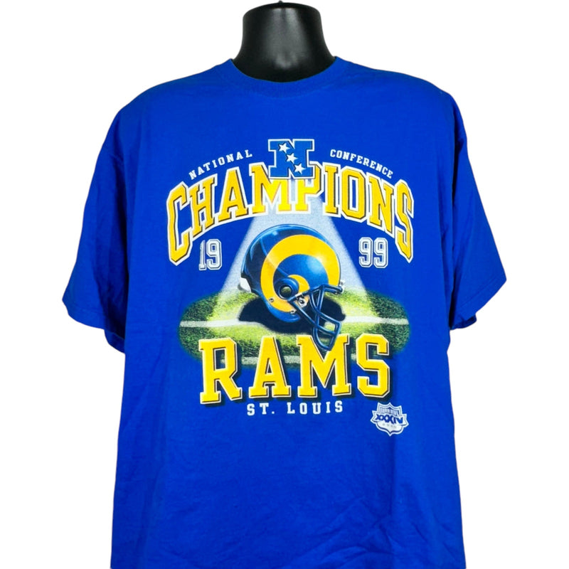 Vintage Pro Player St. Louis Rams Conference Champs NFL Tee