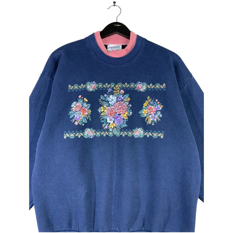 Vintage Flowers Crewneck