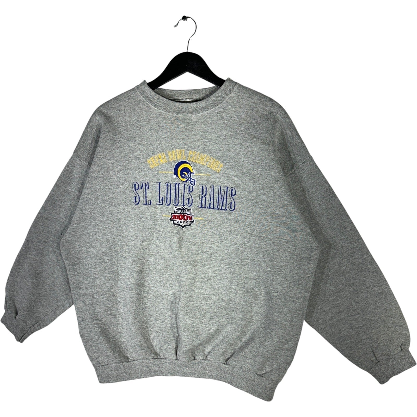 Vintage St. Louis Rams Logo Athletic Crewneck