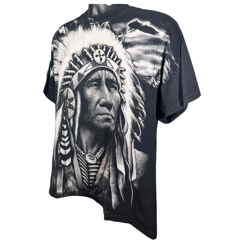 Vintage Big Face Native AmericanTee