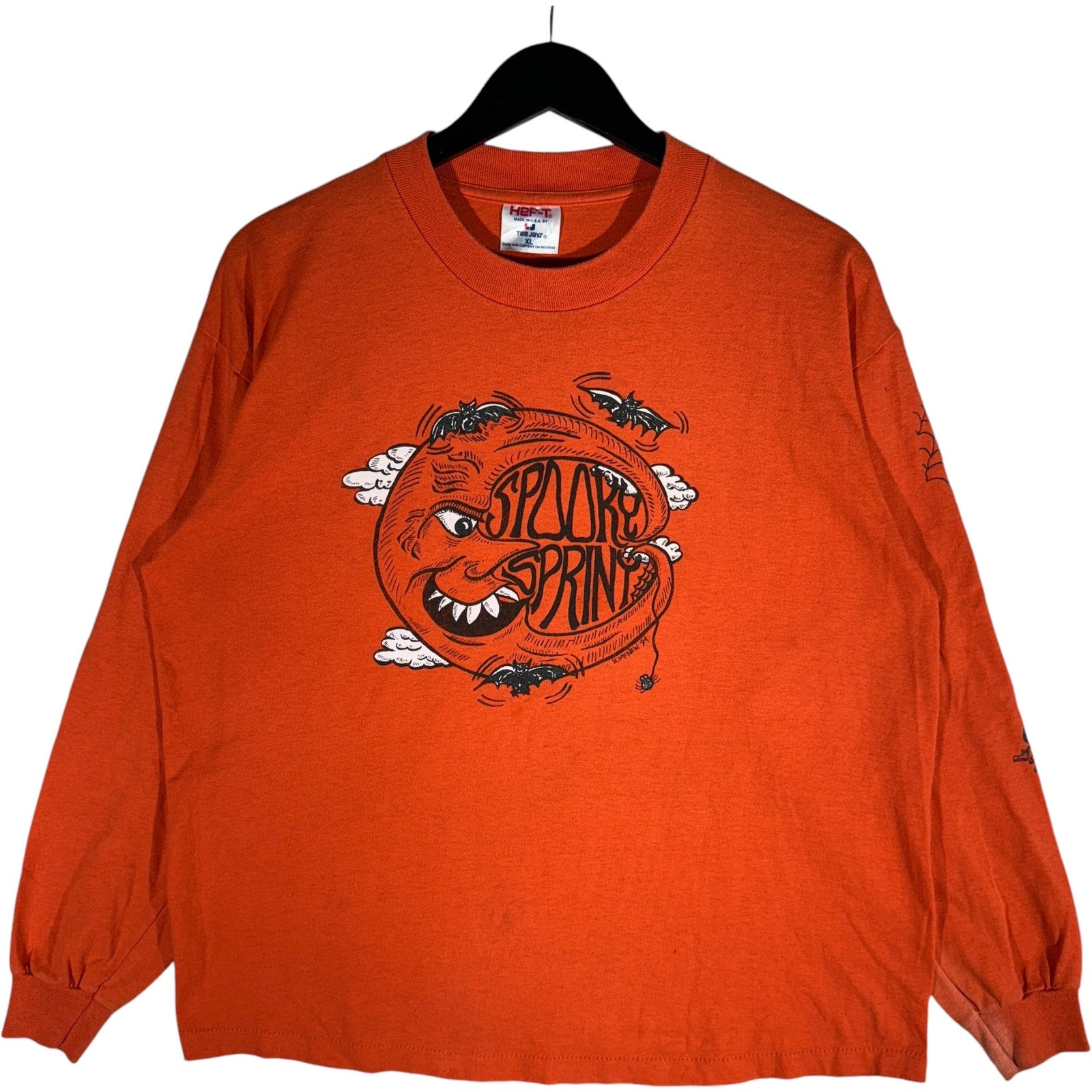 Vintage Spooky Sprint Halloween Long Sleeve