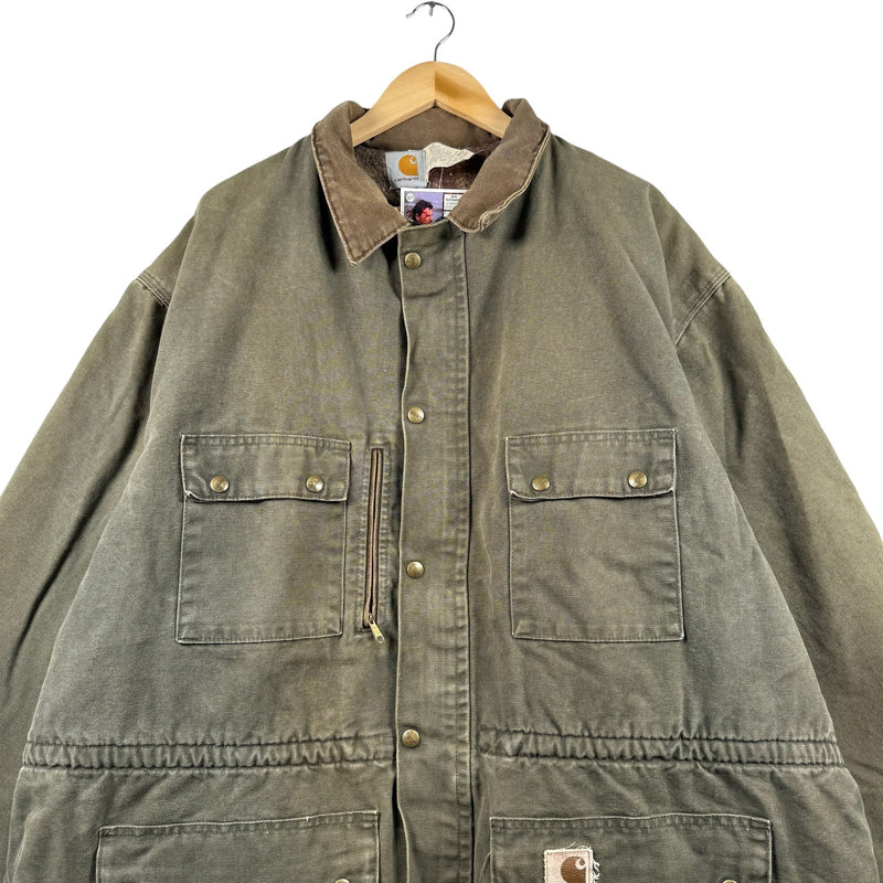 Vintage Carhartt Duck Trail Parka Workwear Jacket