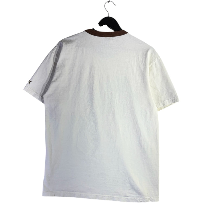 Vintage Hurley Spell Out Print T-Shirt