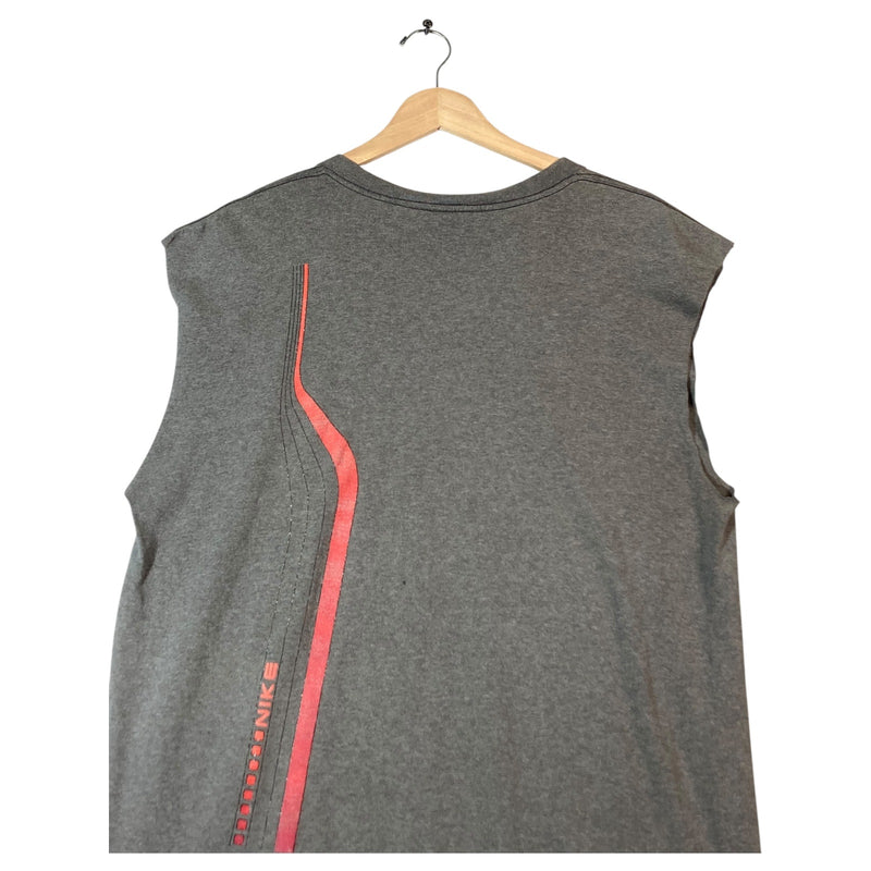 Vintage Nike Crewneck Muscle Sleeves Tank Top