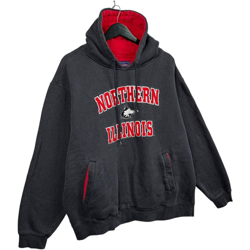 Vintage University Of Northern Illinois Spellout Hoodie