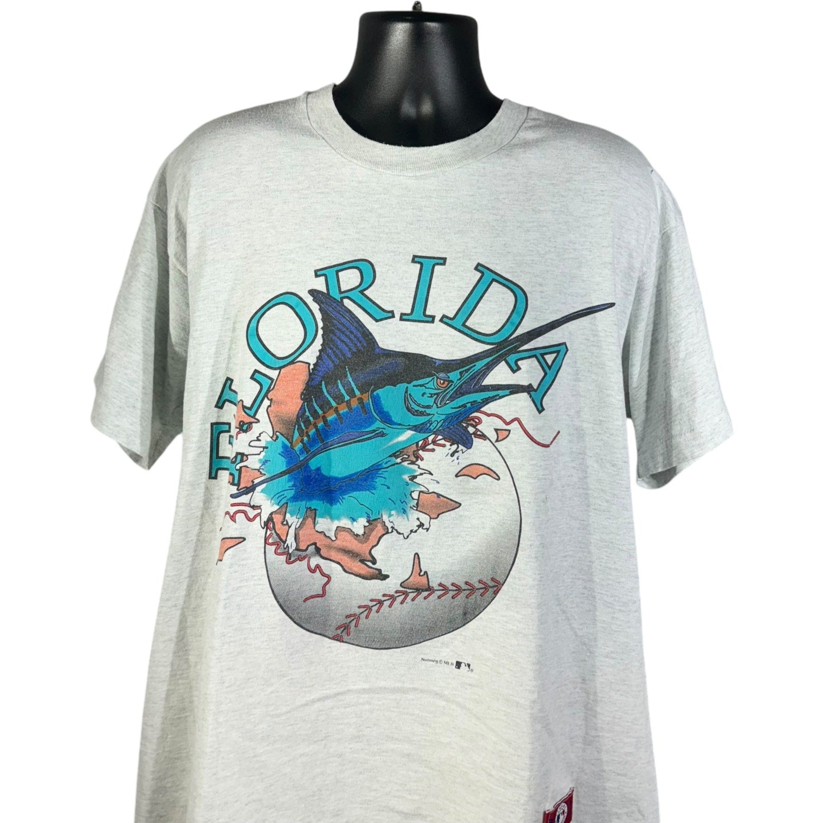 Vintage Nutmeg Miami Marlins Breakthrough Tee