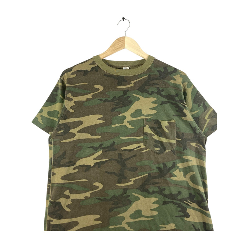Vintage Camo Military T-Shirt