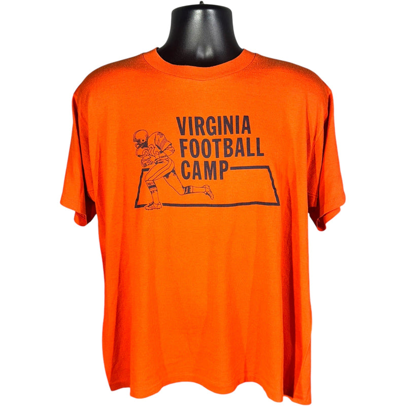 Vintage Puma Virginia University Football Camp Tee