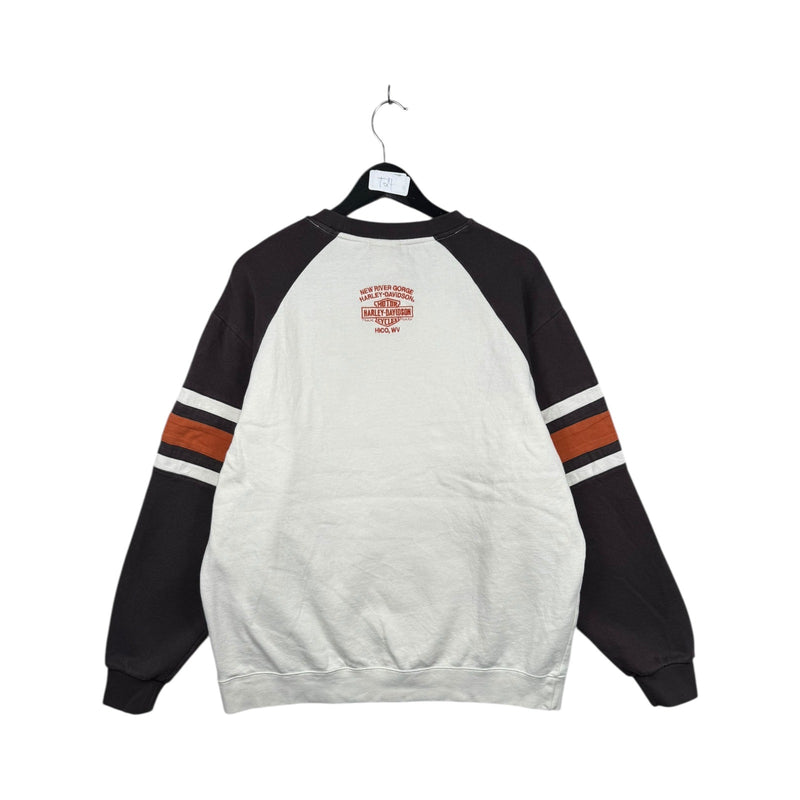 Vintage Harley Davidson Raglan Crewneck