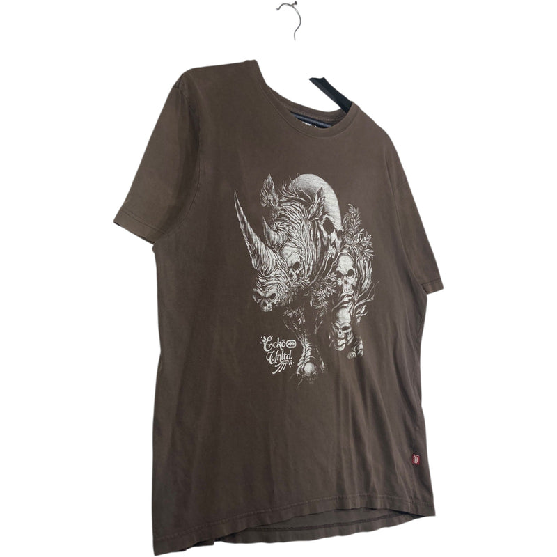 Vintage Ecko Unltd Rhino Skull T-Shirt
