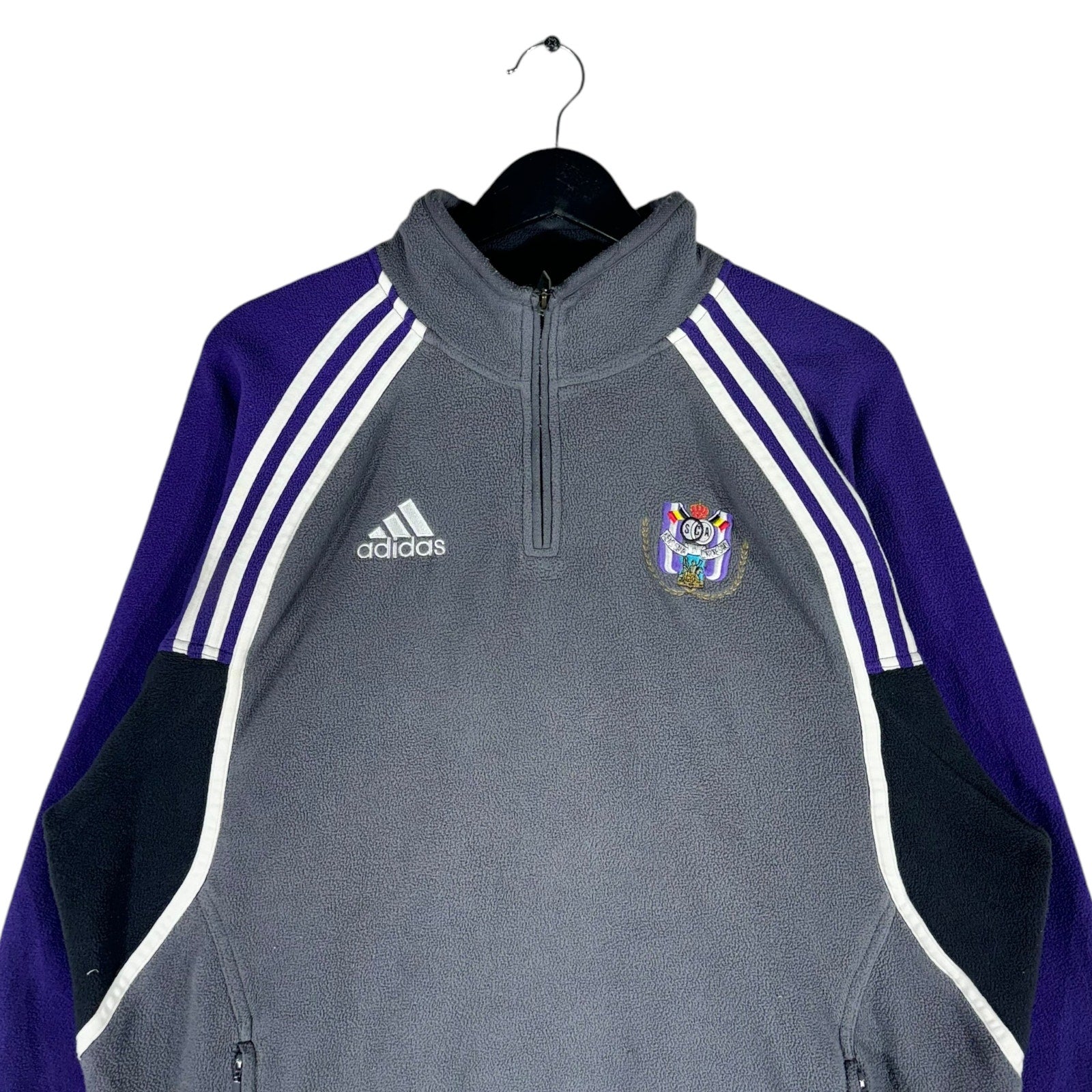 Vintage Adidas RSC Anderlecht 1/4 Zip Fleece