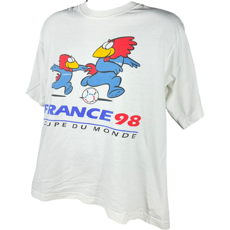 Vintage Coupe Du Monde France Soccer Tee 1998